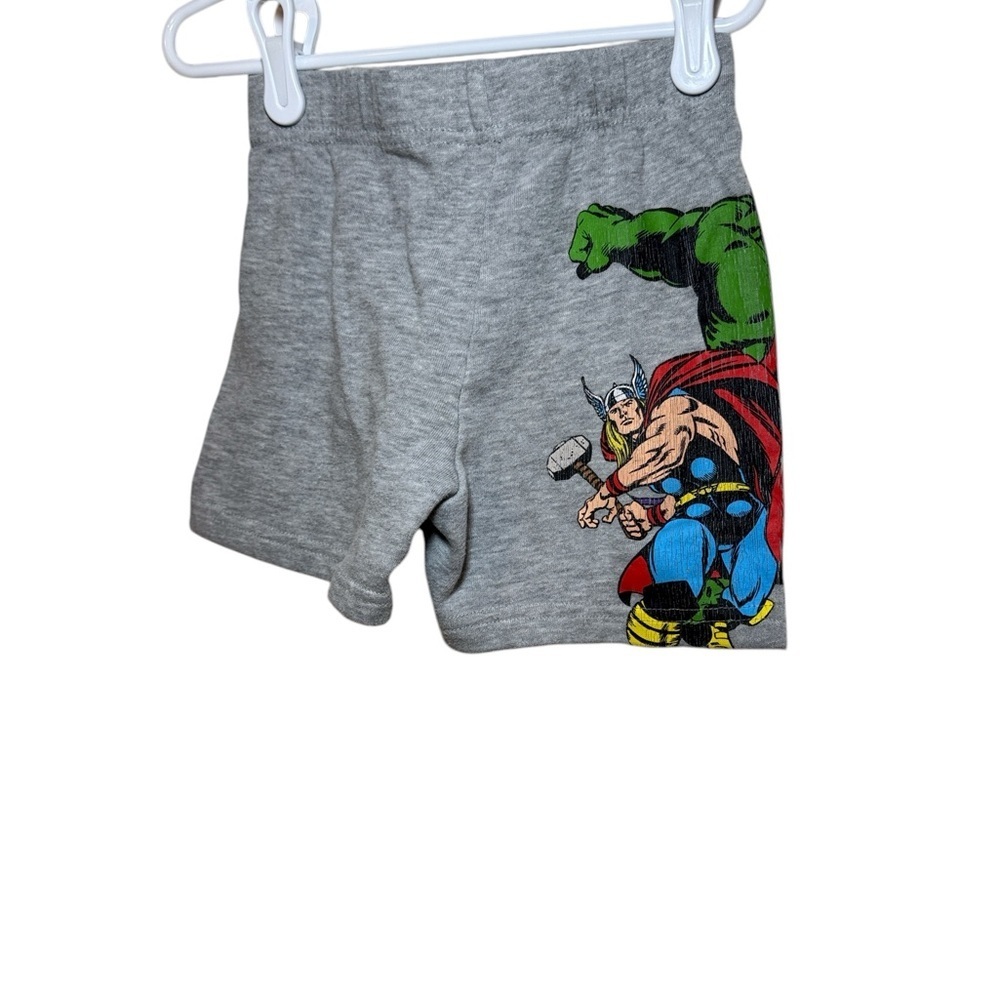 Marvel Toddler Boy 3 Piece Shorts Bundle Superhero Shorts Size 3T - Picture 4 of 11